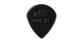 DUNLOP 473S Nylon Jazz ІІІ Stiffo Black  Медіатор чорного кольору