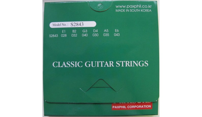 PARKSONS S2843 Струни для класичної гітари .028 - .043
