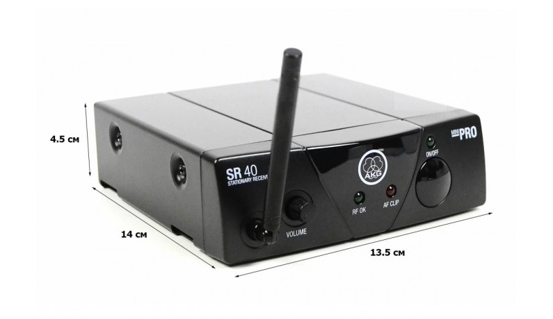 AKG WMS40 Mini Vocal Set Радіосистема UHF 661,100 Mhz, один ручний мікрофон AKG WMS40 Mini Vocal Set Радіосистема UHF 661,100 Mhz, один ручний мікрофон