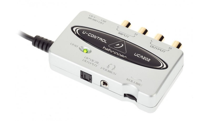 BEHRINGER UCA202 Аудіоінтерфейс USB BEHRINGER UCA202 Аудіоінтерфейс USB