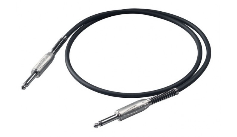 PROEL BULK100LU1 Готовий інструментальний кабель 6,3-6,3мм. 1м. PROEL BULK100LU1 Готовий інструментальний кабель 6,3-6,3мм. 1м.