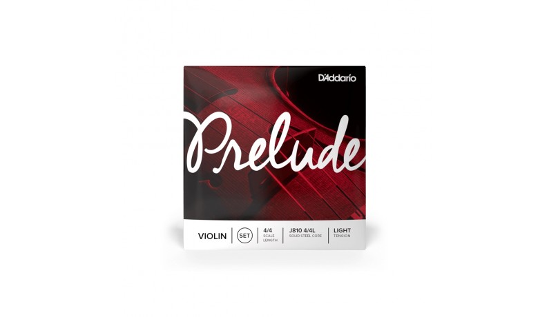 D'ADDARIO PRELUDE J810 4/4L Струни для скрипки 4/4 легкі