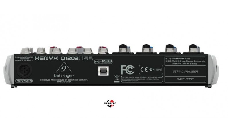 BEHRINGER XENYXQ1202USB Мікшерний пульт 4+4, USB