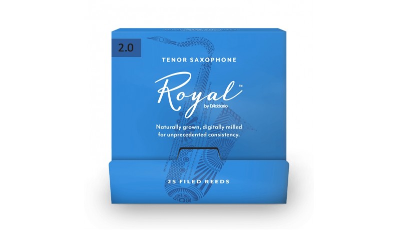 D'ADDARIO RKB0120 Тростина для тенор саксофона Royal 2.0 D'ADDARIO RKB0120 Тростина для тенор саксофона Royal 2.0