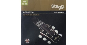STAGG AC-1048-PH Струни для акустичної гітари фосфорна бронза .010-.048