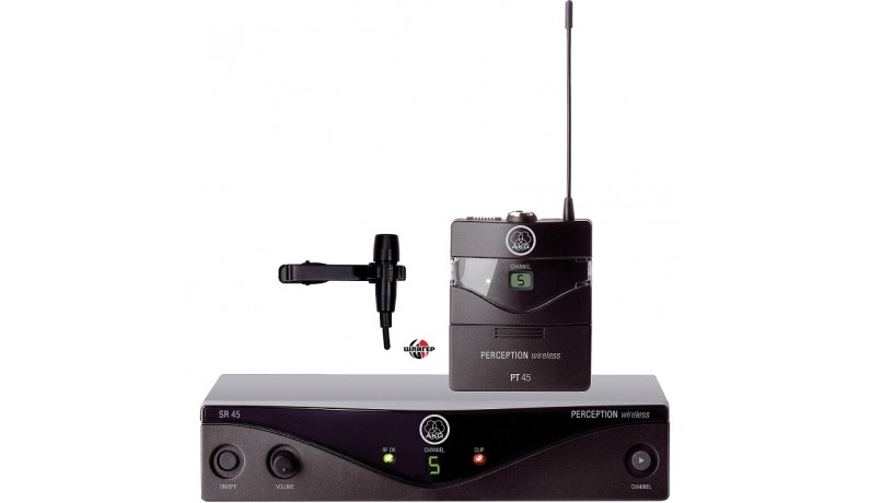 AKG Perception Wireless 45 Pres Set BD B2 Радіосистема UHF 774.1-777.9Mhz, один петличний мікрофон AKG Perception Wireless 45 Pres Set BD B2 Радіосистема UHF 774.1-777.9Mhz, один петличний мікрофон