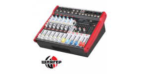 BIG PMX5USB Мікшерний пульт з підсилювачем 4+2, 2х350(4 Ом)