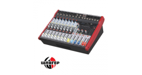 BIG PMX6USB Мікшерний пульт з підсилювачем 6+2, 2х350(4 Ом)