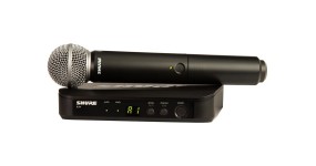 SHURE BLX24ESM58 Радіосистема UHF 742-766mHz, один ручний мікрофон