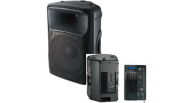 BIG EV15ANALOG/MP3 Активна акустична система пластмаса, 300-600W, 15+1