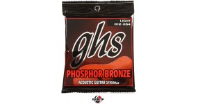 GHS S325 PHOSPHOR BRONZE Струни для акустичної гітари, фосфорна бронза, 12-54