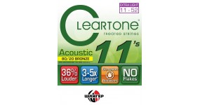 CLEARTONE 7611 Струни для акустичної гітари 11-52