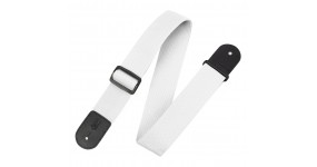 LEVY'S M8POLY-WHT Ремінь для гітари