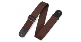 LEVY'S M8POLY-BRN Ремінь для гітари