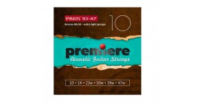 PREMIERE STRINGS PAGS10-47 Струни для акустичної гітари .010-.047