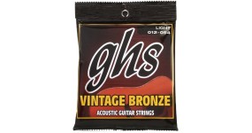 GHS VN-L VINTAGE BRONZE Струни для акустичної гітари бронза, 12-54