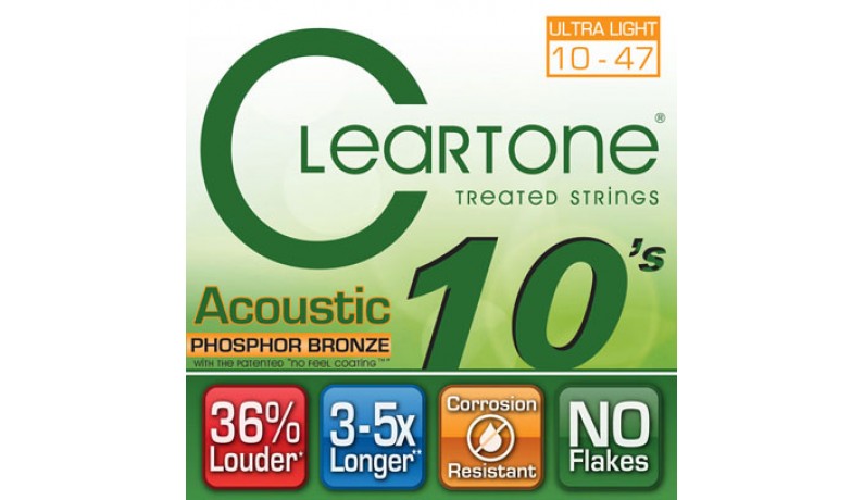 CLEARTONE 7410 Струни для акустичної гітари 10-47