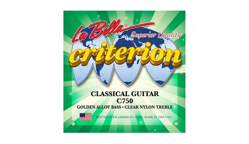 LA BELLA C750 Medium Tension Струни для класичної гітари