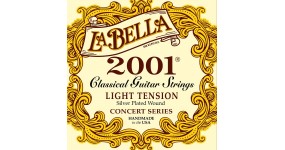LA BELLA 2001 Light Tension Струни для класичної гітари