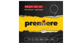 PREMIERE STRINGS PEGS09-42 Струни для електрогітари .009-.042