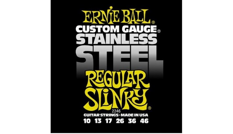 ERNIE BALL P02246 Stainless Steel Regular Slinky Струни для електрогітари .010-.046