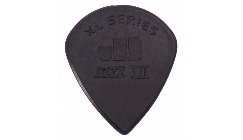 DUNLOP 47PXLS Nylon Jazz ІІІ XL, S-black Медіатор DUNLOP 47PXLS Nylon Jazz ІІІ XL, S-black Медіатор