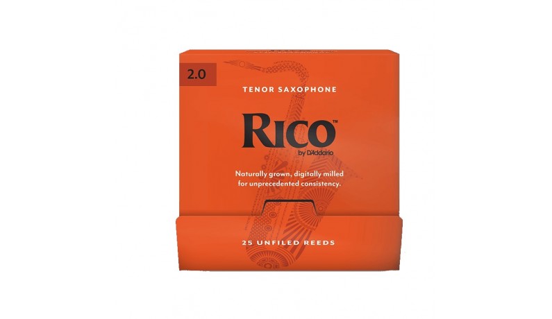 D'ADDARIO RKA0120 Тростина для тенор саксофона Rico 2.0 D'ADDARIO RKA0120 Тростина для тенор саксофона Rico 2.0
