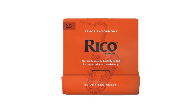 D'ADDARIO RKA0125 Тростина для тенор саксофона Rico 2.5 D'ADDARIO RKA0125 Тростина для тенор саксофона Rico 2.5