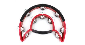 MAXTONE Taiwan 818N/P RD Тамбурин півкруглий подвійний