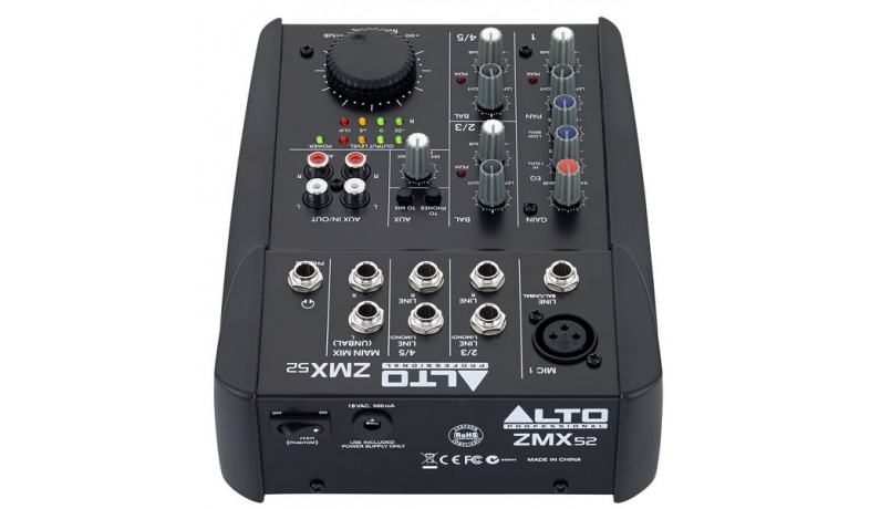 ALTO ZMX52 Мікшерний пульт 1+2 ALTO ZMX52 Мікшерний пульт 1+2