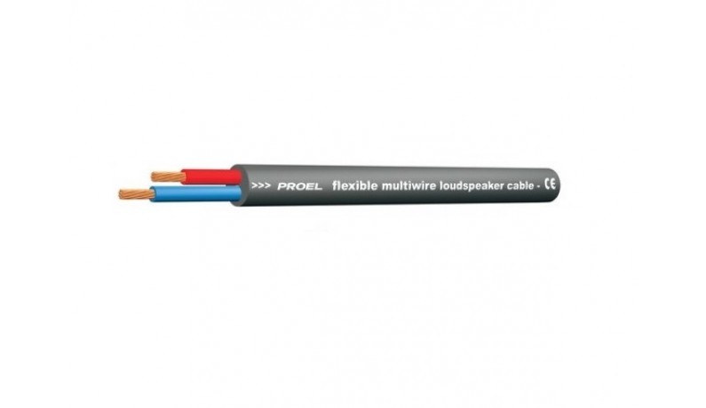 PROEL HPC610BK Акустичний кабель 2х1.5мм PROEL HPC610BK Акустичний кабель 2х1.5мм