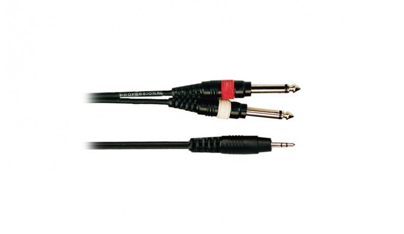 SOUNDKING BB317 Готовий мультимедійний кабель 3.5-2х6.3, 3м. SOUNDKING BB317 Готовий мультимедійний кабель 3.5-2х6.3, 3м.