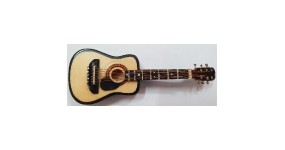 ALBERTS GIFTS 39224 Steel String Acoustic Guitar Сувенір значок з магнітом