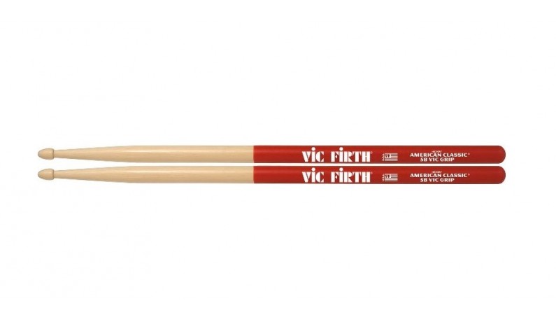 VIC FIRTH 5BVG Барабанні палички 5B з покриттям Vic Grip VIC FIRTH 5BVG Барабанні палички 5B з покриттям Vic Grip
