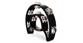 MAXTONE Taiwan 818 BK Тамбурин півкруглий подвійний