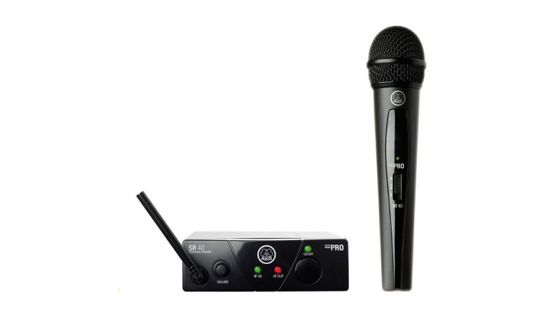 AKG WMS40 Mini Vocal Set Радіосистема UHF 662.300 Mhz один ручний мікрофон AKG WMS40 Mini Vocal Set Радіосистема UHF 662.300 Mhz один ручний мікрофон