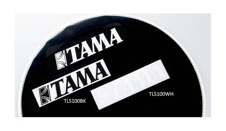 TAMA TLS100WH Наклейка на пластик з логотипом Tama TAMA TLS100WH Наклейка на пластик з логотипом Tama