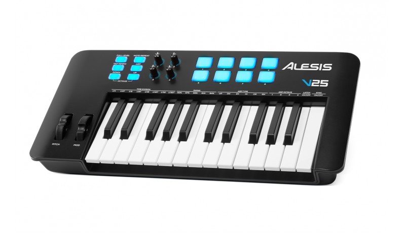 ALESIS V25MKII MIDI клавіатура 25 клавіш ALESIS V25MKII MIDI клавіатура 25 клавіш