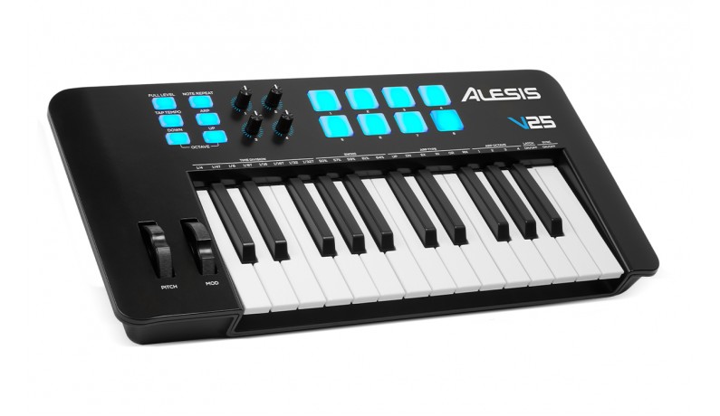 ALESIS V25MKII MIDI клавіатура 25 клавіш ALESIS V25MKII MIDI клавіатура 25 клавіш