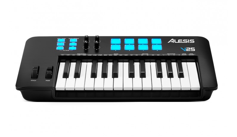 ALESIS V25MKII MIDI клавіатура 25 клавіш ALESIS V25MKII MIDI клавіатура 25 клавіш