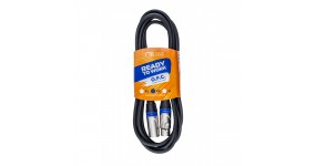 MAXIMUM ACOUSTICS MIC.XX3 BL Готовий мікрофонний кабель XLR-XLR, 3м.