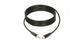 KLOTZ AS-EX10300 Готовий мультимедійний кабель 3.5 мама-3.5 тато, 3м