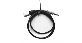 SH Cable SK 1.0 BK Готовий мікрофонний кабель 6.3 стерео-XLR тато, 1м.