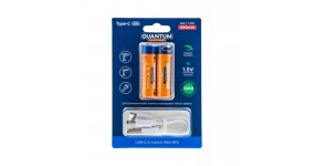 QUANTUM USB Li-Ion AA 1.5V 1950mAh Акумулятор Li-Ion AA