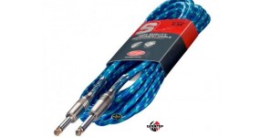 STAGG SGC6VT BL Готовий інструментальний кабель 6,3-6,3 мм., 6м.