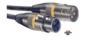 STAGG SMC6YW Готовий мікрофонний кабель XLR-XLR, 6м.