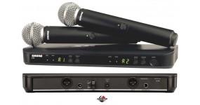 SHURE BLX288ESM58 Радіосистема UHF 742-766MHz, два ручних мікрофони