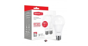 MAXUS 2-LED-563-01 Лампа світлодіодна матова 12W 3000K E27