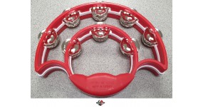 MAXTONE Taiwan #717 RD/WH Тамбурин півкруглий подвійний