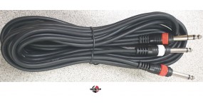 BIG YC004 10М Готовий мультимедійний кабель 6,3-2х6,3